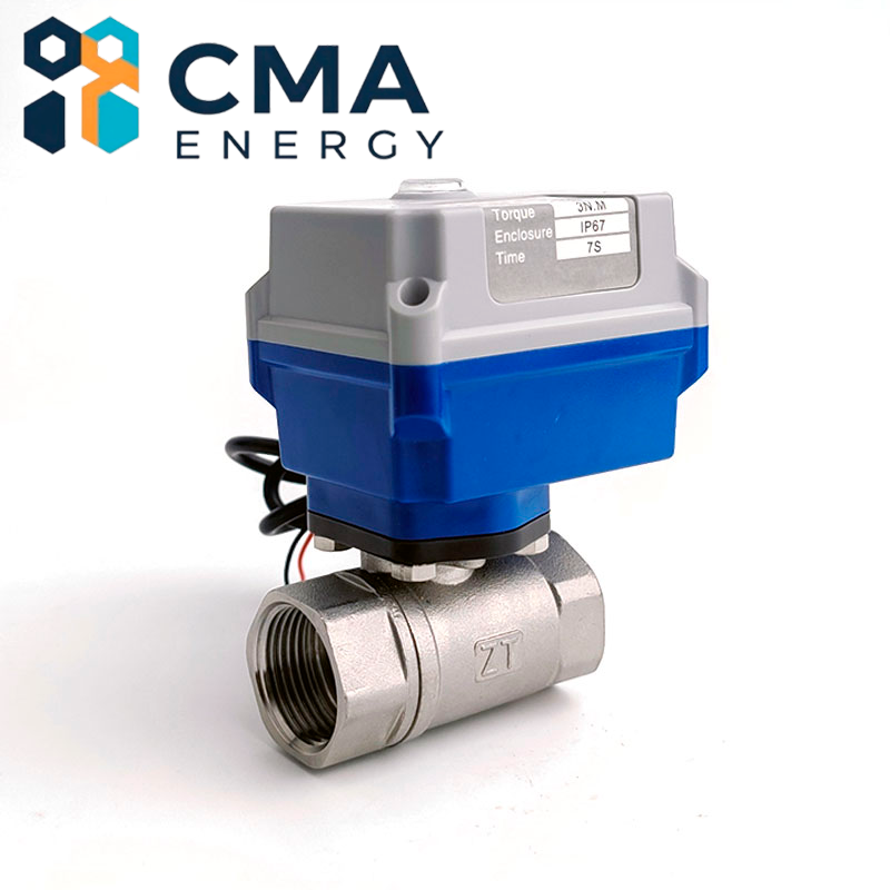 Miniválvula motorizada